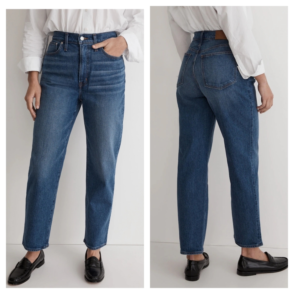 Madewell The Perfect Vintage Straight Jean in
Mayfield Wash Size 33